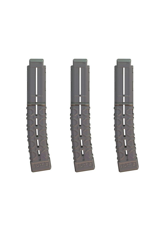 Proseries 3 X 15Round Half Length Darts Magazine For Toy Foam Blasters & Guns Compatible With The Proseries Adventure Force Gun Blasters For Foam Dart Gun & Soft Bullet Toy Gun