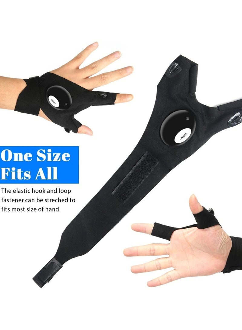 M MIAOYAN LED Flashlight Gloves for Men Dad Boyfriend Husband Cool Gadget Tools for Outdoor Camping Fishing - Image 5
