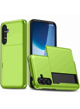 Case Cover For Samsung Galaxy S24+ 5G Shockproof Armor Phone Case with Card Slot Green - pzsku/Z4FA12B7A0D3EF92A0136Z/45/_/1712267044/636948be-22b6-46ac-a66f-b3eb126ebd5a