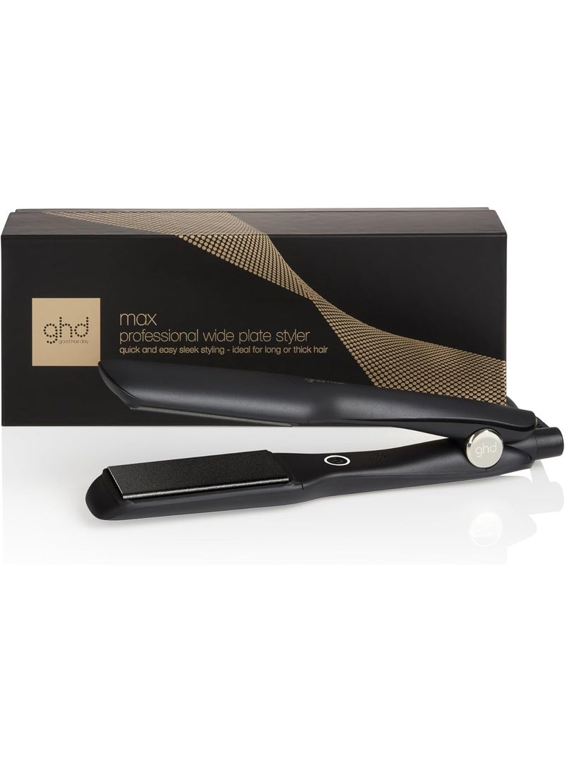 ghd Max Professional Hair Straightener, Wide 1.65" Styling Plates for Quick Easy Styling, Frizz Free, Smooth, Sleek Results, One Size - Image 1