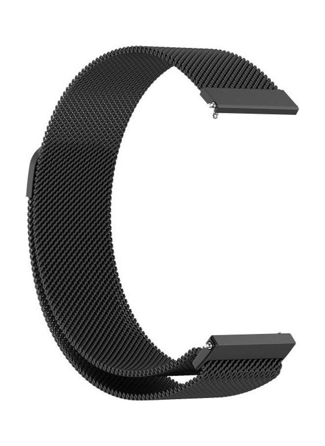 NIBEMINENT - Milanese Replacement Strap Watchband For Samsung Galaxy Watch4 40mm Black - Image 1