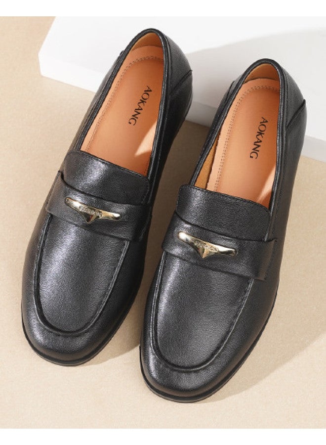 AOKANG Spring New Loafers Casual Fashion Lightweight Commuting Comfortable Women's Shoes - Image 1