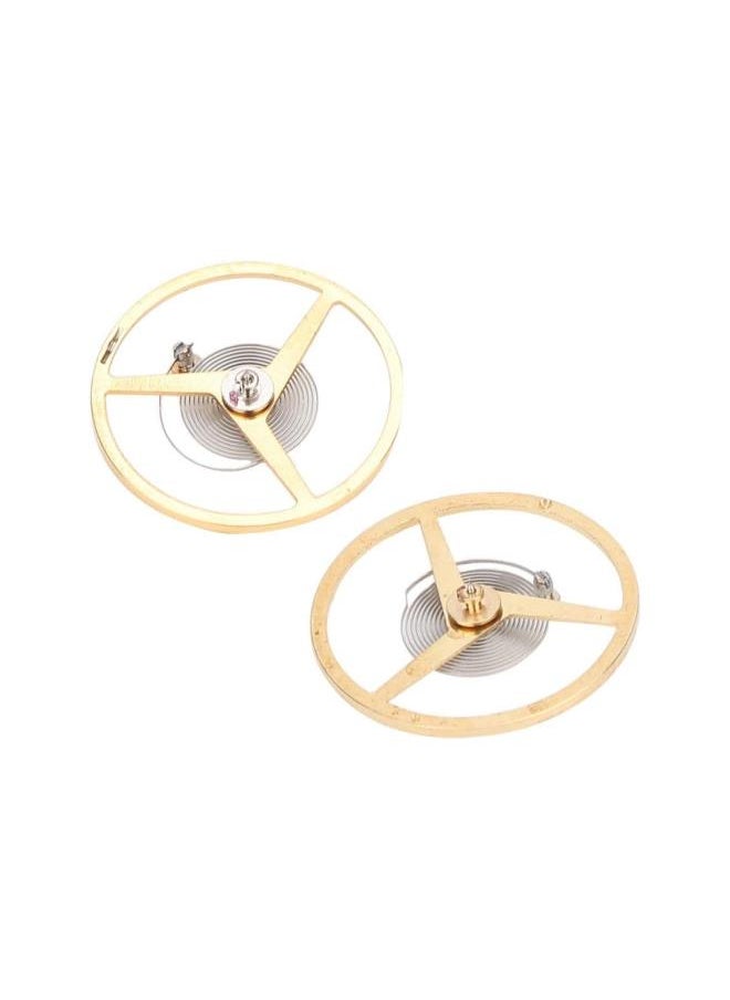 WYBOT - Watch Balance Wheel Spring, Movement Parts Accessories Balance Wheel Fit for ETA 2824 2834 2836 Watch Movement Repair (Plastic Box Package) - Image 1