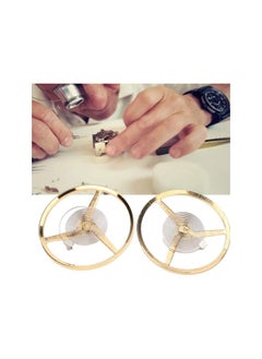 Watch Balance Wheel Spring, Movement Parts Accessories Balance Wheel Fit for ETA 2824 2834 2836 Watch Movement Repair (Plastic Box Package)