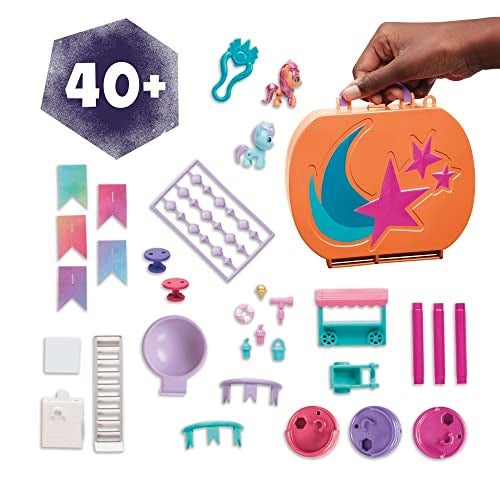 My Little Pony Mini Magic World Mini Creation Port-Pony Bay Creative Set with Sunny Starscout, Age 5 and Up - Image 5