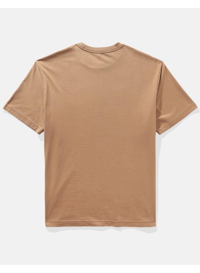 American Eagle Embroidered Crew Neck Graphic T-Shirt - Image 2