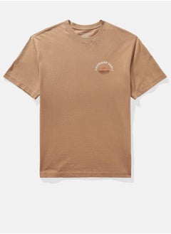 American Eagle Embroidered Crew Neck Graphic T-Shirt  - Image 3