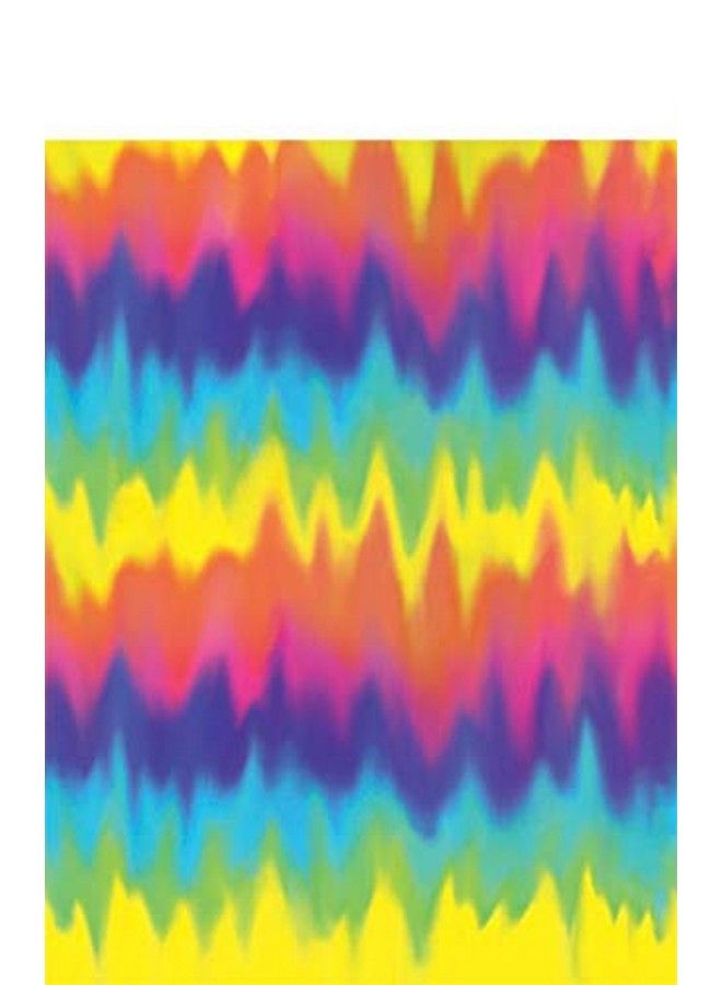 Amscan Feeling Groovy 60 Theme Party Tablecover 54" X 102" Multicolor - Image 1