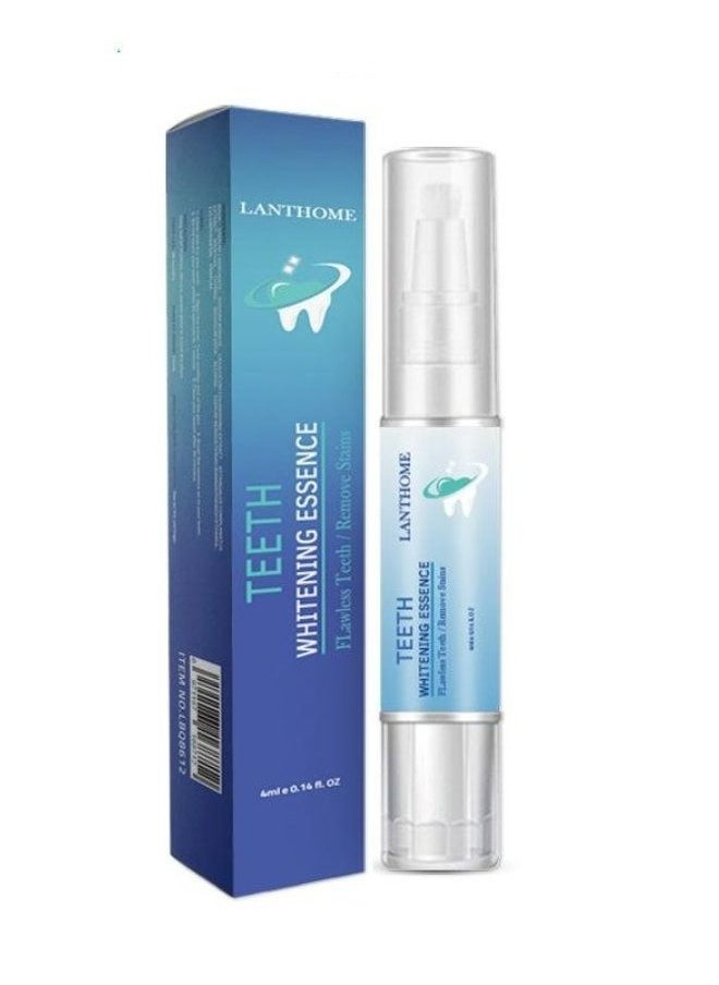 Lanthome Teeth Whitening Pen Remove Stains Oral Care Tooth Cleaning Whitener Gel For Men Women Powerful Teeth Whitening Essence 4ml  - Image 1