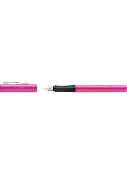 FABER-CASTELL - Fountain Pen Grip 2010 F Pink-Orange - Image 1