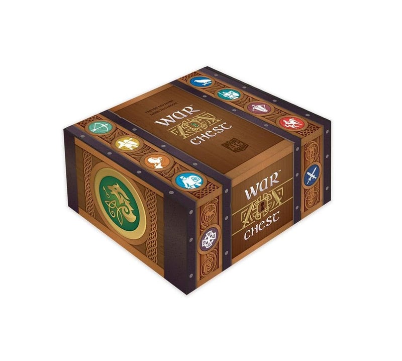 AEG War Chest  Manage Army  Battlefield  BagBuilding Medieval Board Game  Abstract Chess Strategy  Easy to Learn  2 or 4 Players  Ages 14 - Image 2