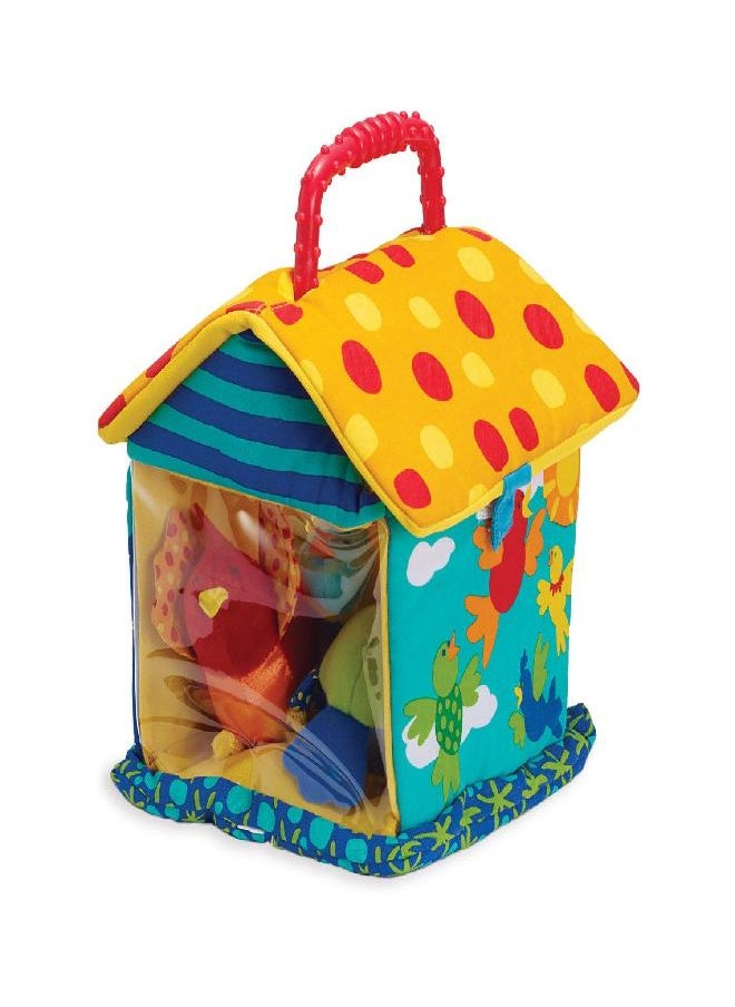 Manhattan Toy - Manhattan Toy Put and Peek Birdhouse Soft Activity Toy - Image 1