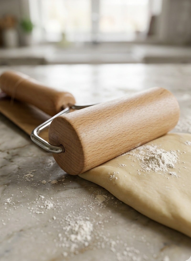 ALSAHAH Wooden Rolling Pin - Image 1