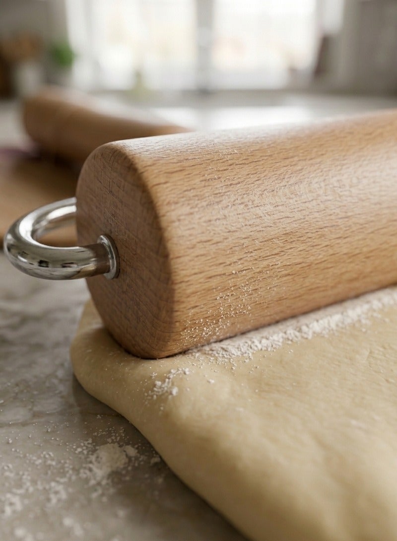 ALSAHAH Wooden Rolling Pin - Image 5