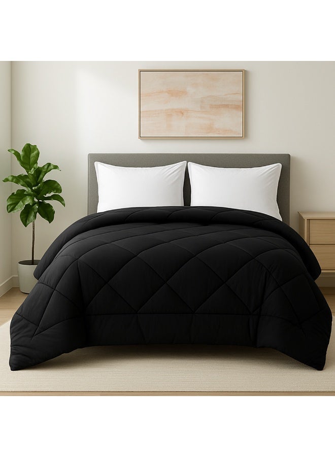 Tiba Buy One Get One, Set of 2 Winter quilts, 160*235 cm, (Black) - Image 2