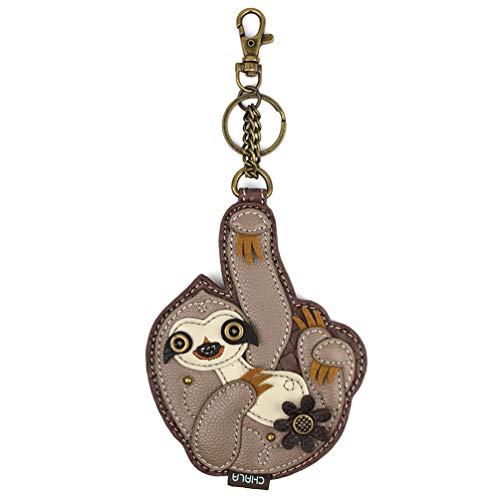 CHALA Brown Sloth Decorative KeyFob Sloth - Image 3