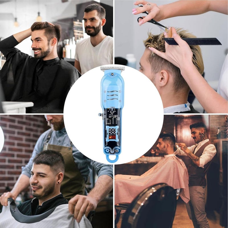 windforgecraft Hair Trimmer for Men Haircut - Colorful Electric Hair Trimmer with LCD Digital Display - Hair Cutting Grooming Kit for Home, Barber Shop, Makeup Shop Borato - Image 3