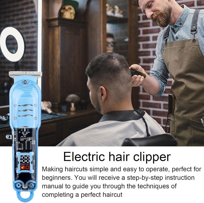 windforgecraft Hair Trimmer for Men Haircut - Colorful Electric Hair Trimmer with LCD Digital Display - Hair Cutting Grooming Kit for Home, Barber Shop, Makeup Shop Borato - Image 5