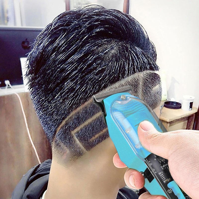 windforgecraft Hair Trimmer for Men Haircut - Colorful Electric Hair Trimmer with LCD Digital Display - Hair Cutting Grooming Kit for Home, Barber Shop, Makeup Shop Borato - Image 2