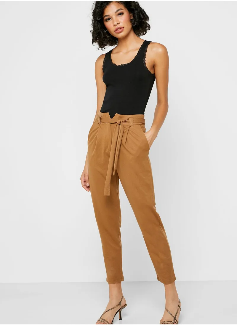 Reserved Tie Waist Pants