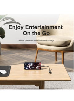 ماركة غير محددة محول USB C إلى USB، حزمة 2 قطعة، محول كابل OTG ذكر Type C إلى أنثى USB 3.1، سرعة عالية 5 جيجابت في الثانية، متوافق مع MacBook Air Pro، سامسونج جالاكسي، رمادي  - Image 5