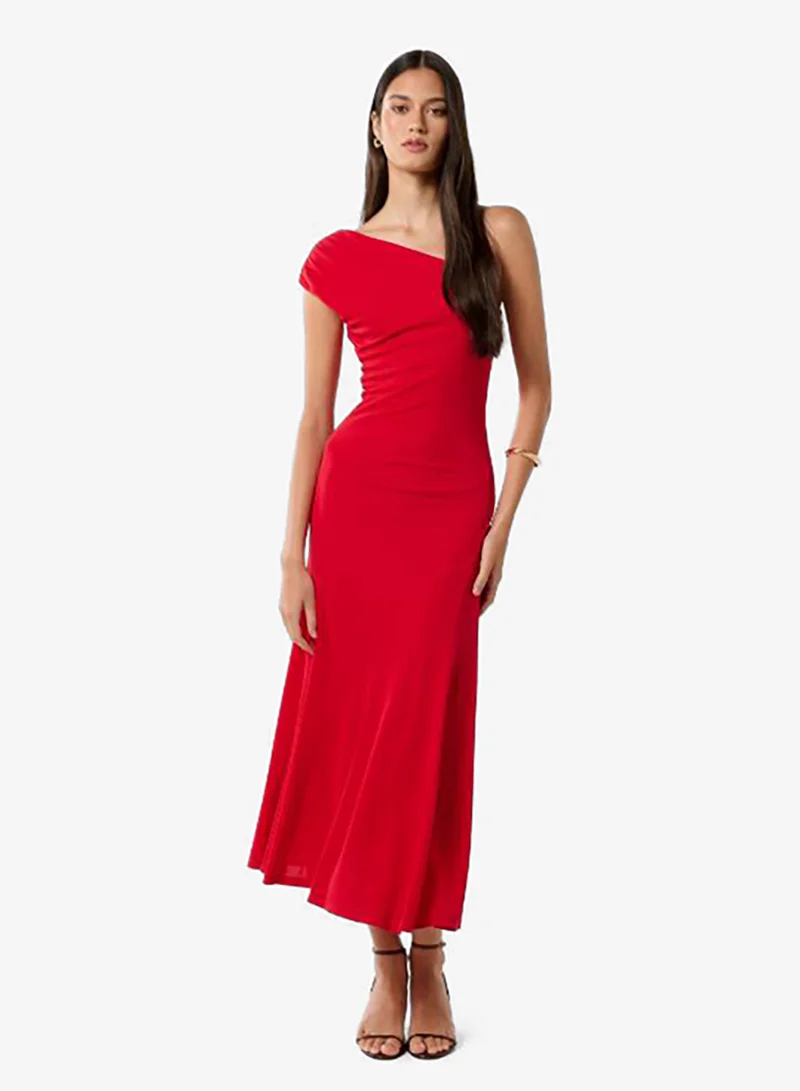 London One Shoulder Midi dress