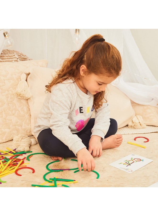 edxeducation 21368 Geostix Letter Construction Set Educational Toy 200 Connecting Sticks 50 Activities Build Letters Animals And More - Image 5