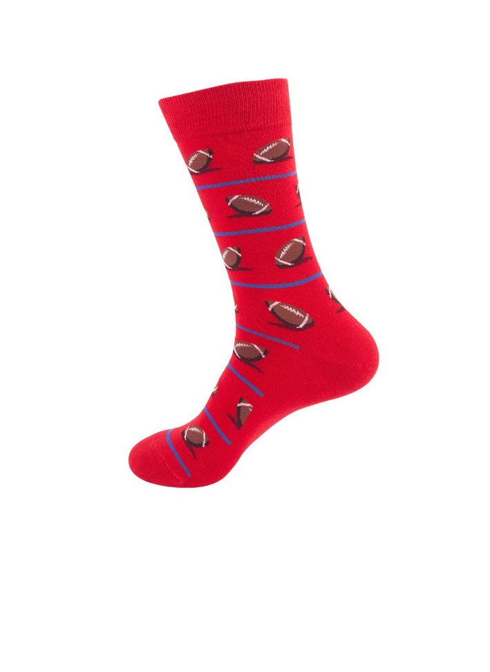 Generic - Unisex Absorb Sweat and Deodorize Socks 3 Pairs High Quality Socks One Size Fits All - Image 1