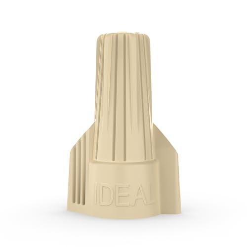 Ideal Industries موصل الأسلاك المثالي IDEAL 30-341P، الطراز 341 تان، (100/كيس) - Image 1