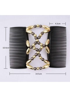 3Pcs Comb Hair Clips For Women And Girls Stylish And Fashionable Accessories For Easy Hair Dos Tribal (White Black And Gold) - pzsku/Z4FA2B9F3343171E74C43Z/45/_/1696664708/bb519488-891b-424c-95ae-6571125fa0c8