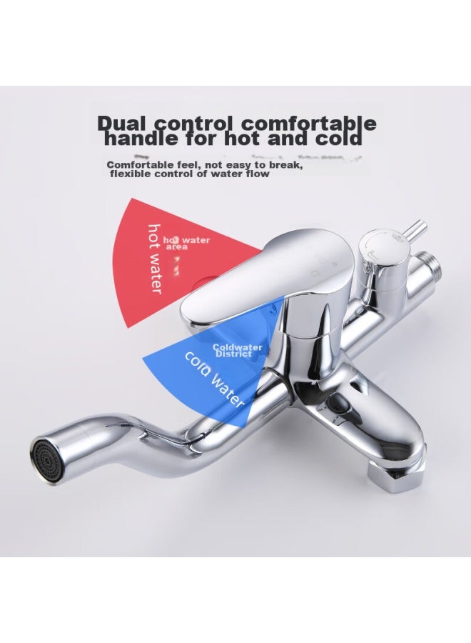 Larsd Shower Mixing Valve Set, Shower Faucet And Shower Head Set, Copper Body Bathroom Hot And Cold Mixing Valve Ld92031 - Image 5