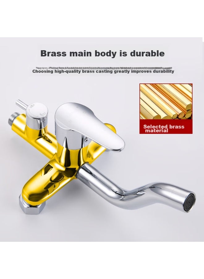 Larsd Shower Mixing Valve Set, Shower Faucet And Shower Head Set, Copper Body Bathroom Hot And Cold Mixing Valve Ld92031 - Image 3