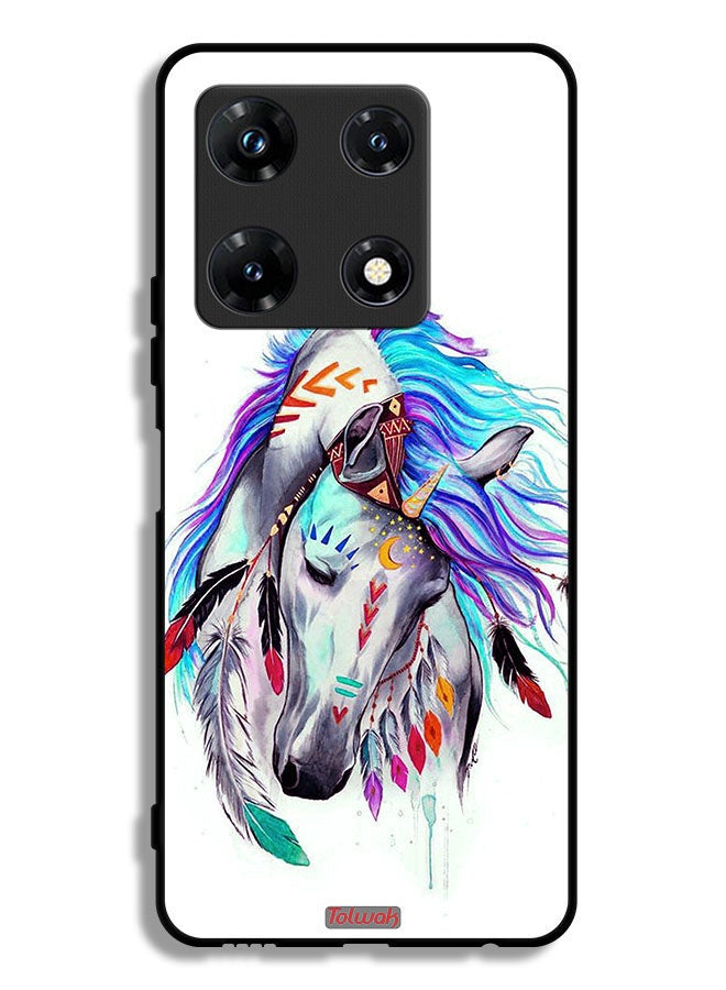 Tolwak Infinix Note 30 Pro Protective Case Cover Horse - Image 1