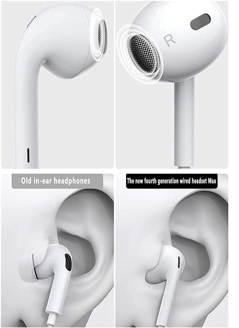 Phone Planet - Lightning Headphone Wired for iPhone 13 [Apple MFi Certified] Built-in Microphone & Volume Control, in-Ear Stereo Headset Compatible with iPhone 13 Mini/SE/12 Pro/12Pro Max/11/X/8 7-All iOS System - Image 1