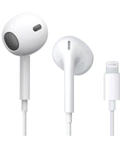 Lightning Headphone Wired for iPhone 13 [Apple MFi Certified] Built-in Microphone & Volume Control, in-Ear Stereo Headset Compatible with iPhone 13 Mini/SE/12 Pro/12Pro Max/11/X/8 7-All iOS System