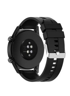 Generic Silicone Buckle Band 22MM Strap For Samsung Galaxy Watch3 45mm/Galaxy 46mm/Gear S3/Huawei Watch 3/4/GT3 46MM/GT4 46MM/GT2E/GT2 Pro/GT GT2 46MM/Honor Magic Watch2 46mm/Amazfit GTR 2/2e/3/4  - Image 2