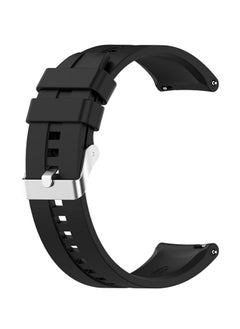 Generic Silicone Buckle Band 22MM Strap For Samsung Galaxy Watch3 45mm/Galaxy 46mm/Gear S3/Huawei Watch 3/4/GT3 46MM/GT4 46MM/GT2E/GT2 Pro/GT GT2 46MM/Honor Magic Watch2 46mm/Amazfit GTR 2/2e/3/4  - Image 3