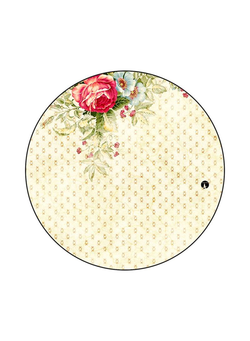 RKN A Flower Printed Mouse Pad Multicolour