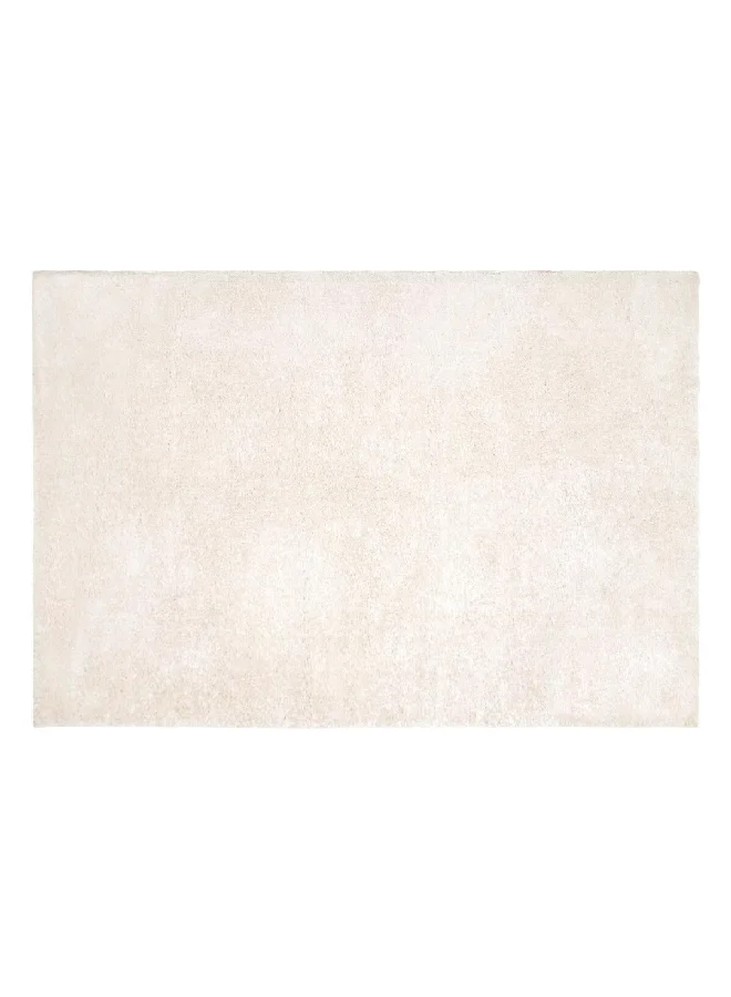 atmosphera Berber Spirit Polyester Decorative Rug Beige and White 160 x 230 cm 188527Z