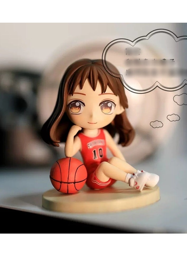 EBMINI Slam Dunk Xiangbei Five Tigers Bench Legion Handmade Doll Car Ornament 