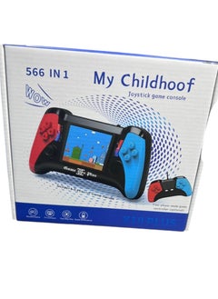 Video Game for Kids , 566 in 1 Games for Kids - Game Box with Joystick Gaming Console - Rechargeable Video Game for Kids