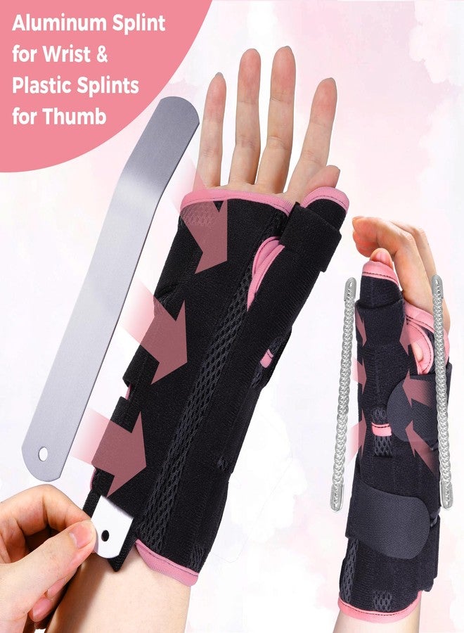 Lefeke Thumb and Wrist Brace Thumb Spica Splint for Right Hands, Wrist Brace with Thumb Support for Carpal Tunnel Relief, Thumb Brace for Arthritis Pain and Support, Wrist Guards Thumb Stabilizer for Tenosynovitis, Sprain(S) - Image 4