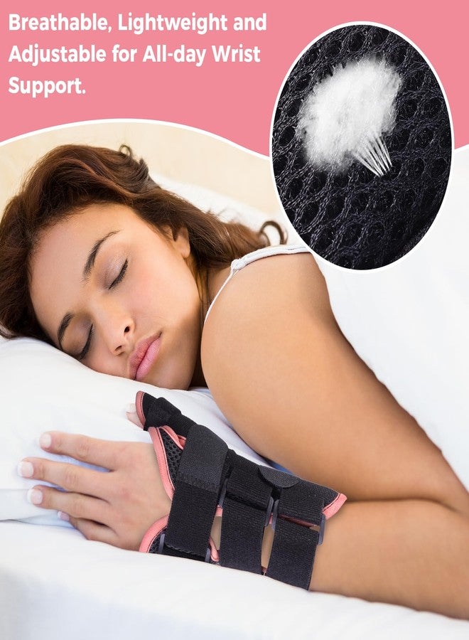 Lefeke Thumb and Wrist Brace Thumb Spica Splint for Right Hands, Wrist Brace with Thumb Support for Carpal Tunnel Relief, Thumb Brace for Arthritis Pain and Support, Wrist Guards Thumb Stabilizer for Tenosynovitis, Sprain(S) - Image 3