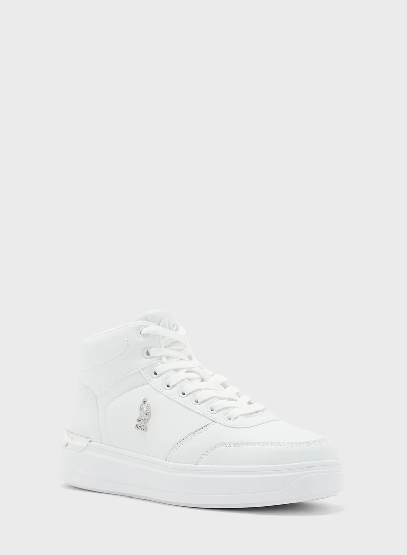 U.S.Polo Lace Up Low Top Sneakers