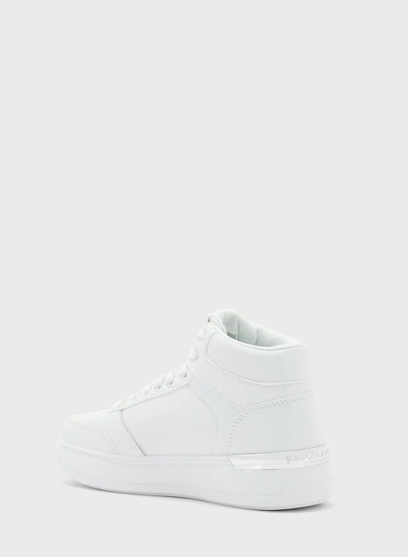 U.S.Polo Lace Up Low Top Sneakers