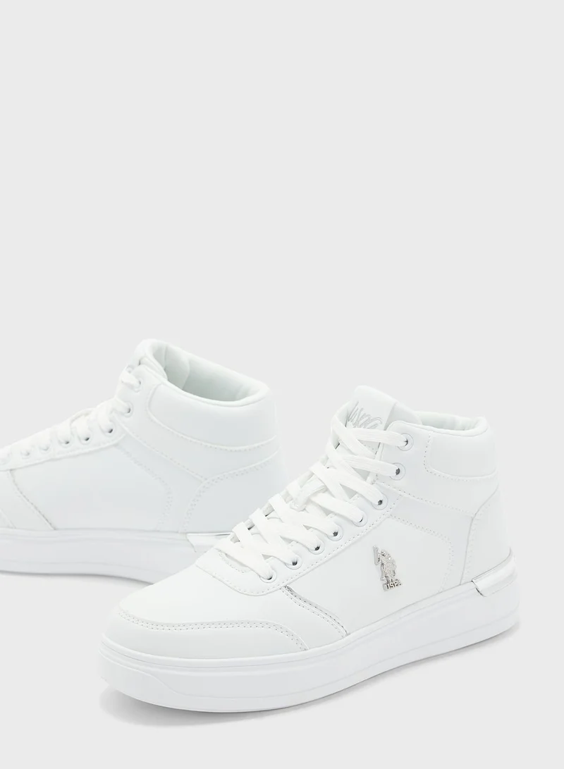 U.S.Polo Lace Up Low Top Sneakers