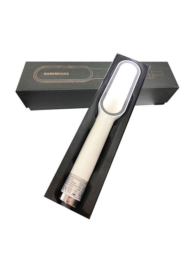 Hair Straightening Comb White 180grams - Image 2