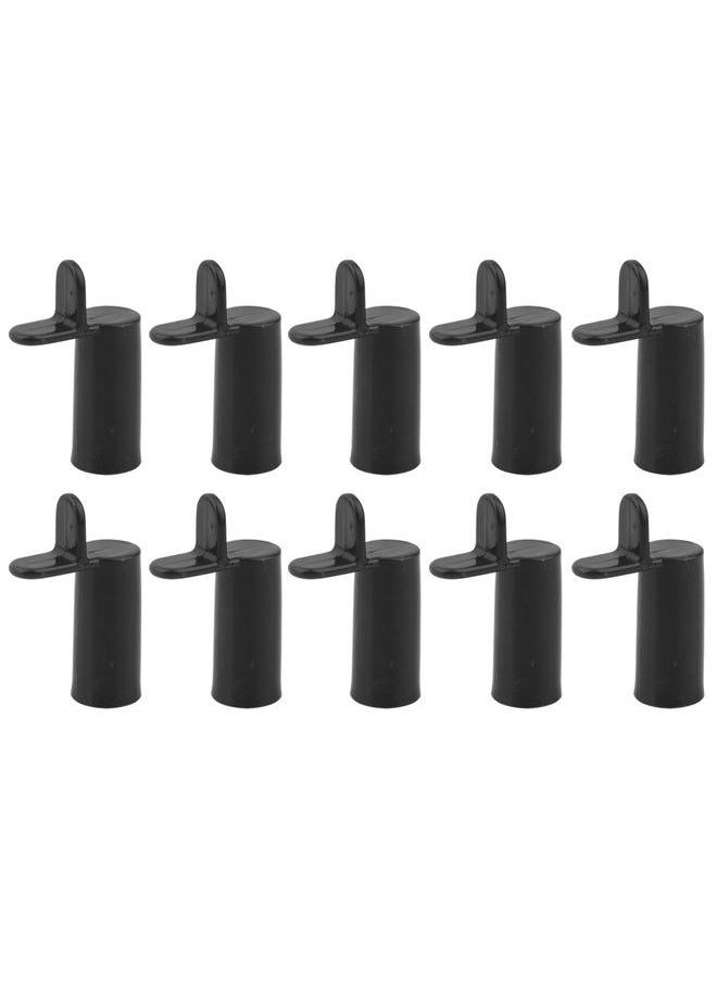 Thoraya 10 Pcs Snooker Billiards Cue Rack Bridge Head Rod Pool Cue Stick Frame Pole Rack(black)  - Image 1