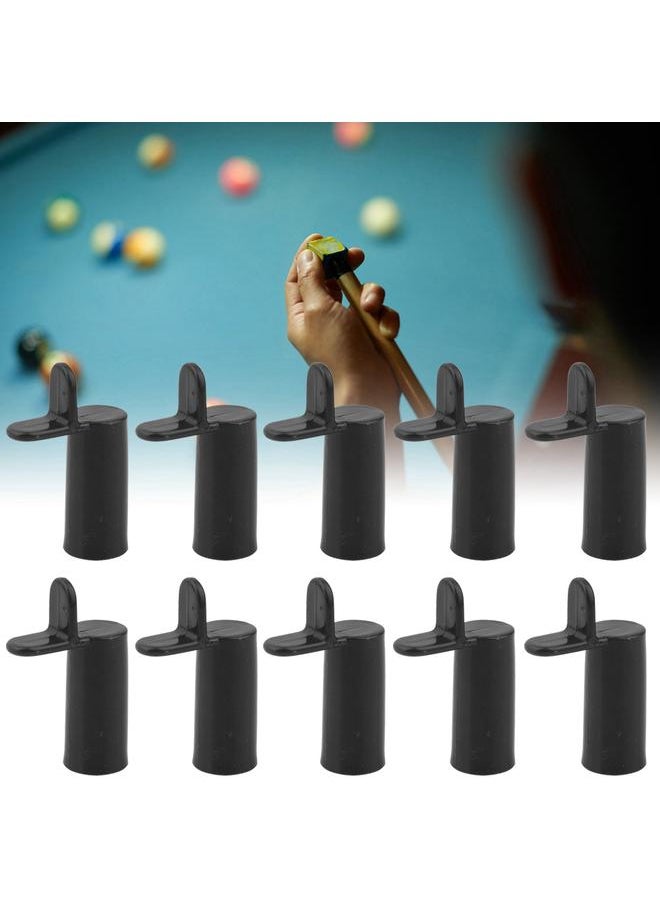Thoraya 10 Pcs Snooker Billiards Cue Rack Bridge Head Rod Pool Cue Stick Frame Pole Rack(black)  - Image 4