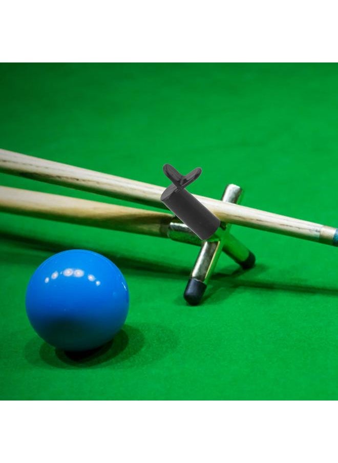 Thoraya 10 Pcs Snooker Billiards Cue Rack Bridge Head Rod Pool Cue Stick Frame Pole Rack(black)  - Image 2